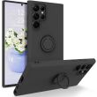 Защитный чехол Deexe Color Shell для Samsung Galaxy S22 Ultra (S908) - Black (289989B)