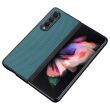 Защитный чехол Deexe Cross Texture (FF) для Samsung Galaxy Fold 4 - Blue (303000L)