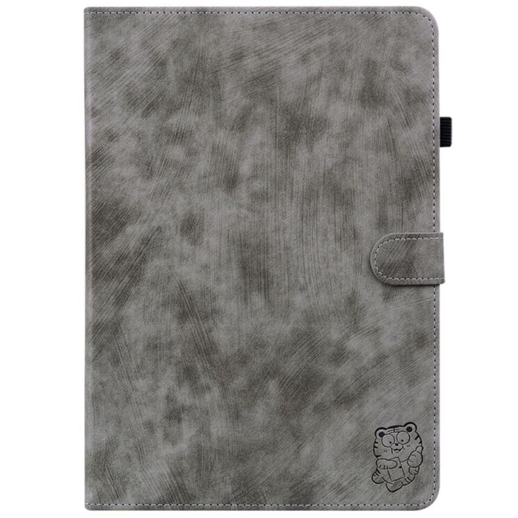 Захисний чохол Deexe Cute Tiger для Xiaomi Redmi Pad SE - Grey: фото 4 з 9