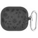 Захисний чохол Deexe Flower Pattern для Samsung Galaxy Buds 3 / Buds 3 Pro - Dark Grey (360902DH). Фото 1 з 7