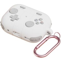 Защитный чехол Deexe Game Console для AirPods Pro 3 - White: фото 1 из 8