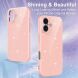 Захисний чохол Deexe Glitter Case with MagSafe для Apple iPhone 17 - Red (407720R). Фото 2 з 7