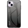 Защитный чехол Deexe Gradient Color для Apple iPhone 15 Plus - Black / Grey (329465BH)
