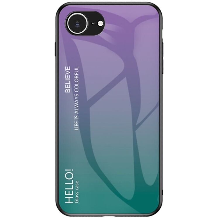 Защитный чехол Deexe Gradient Color для Apple iPhone 16e - Purple: фото 1 из 13