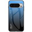 Защитный чехол Deexe Gradient Color для Google Pixel 9 / 9 Pro - Black / Blue (360047BL)