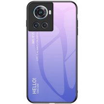 Защитный чехол Deexe Gradient Color для OnePlus Ace / 10R - Pink / Purple: фото 1 из 7