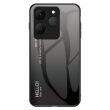 Защитный чехол Deexe Gradient Color для Realme 15T - Black / Grey (401317BH)