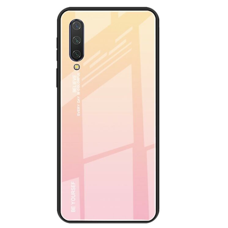 Захисний чохол Deexe Gradient Color для Xiaomi Mi CC9 / Mi 9 Lite - Gold / Pink: фото 1 з 14