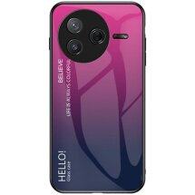 Защитный чехол Deexe Gradient Color для Xiaomi Poco F7 Pro - Rose: фото 1 из 8