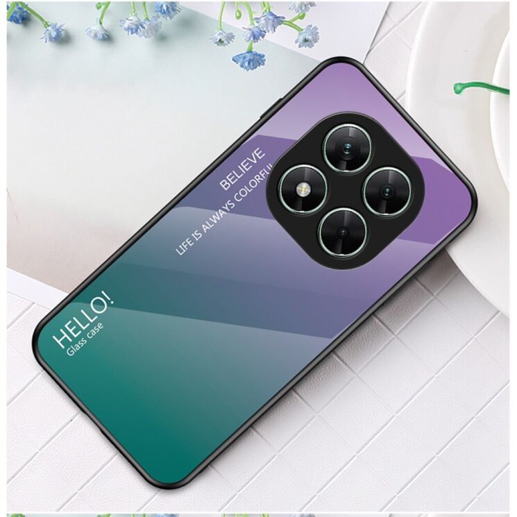 Защитный чехол Deexe Gradient Color для Xiaomi Poco X7 - Purple: фото 2 из 7