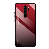 Защитный чехол Deexe Gradient Color для Xiaomi Redmi Note 8 Pro - Red / Black (261204A)