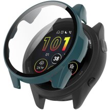 Захисний чохол Deexe Hard Frame для Garmin Forerunner 165 / 165 Music - Green: фото 1 з 8