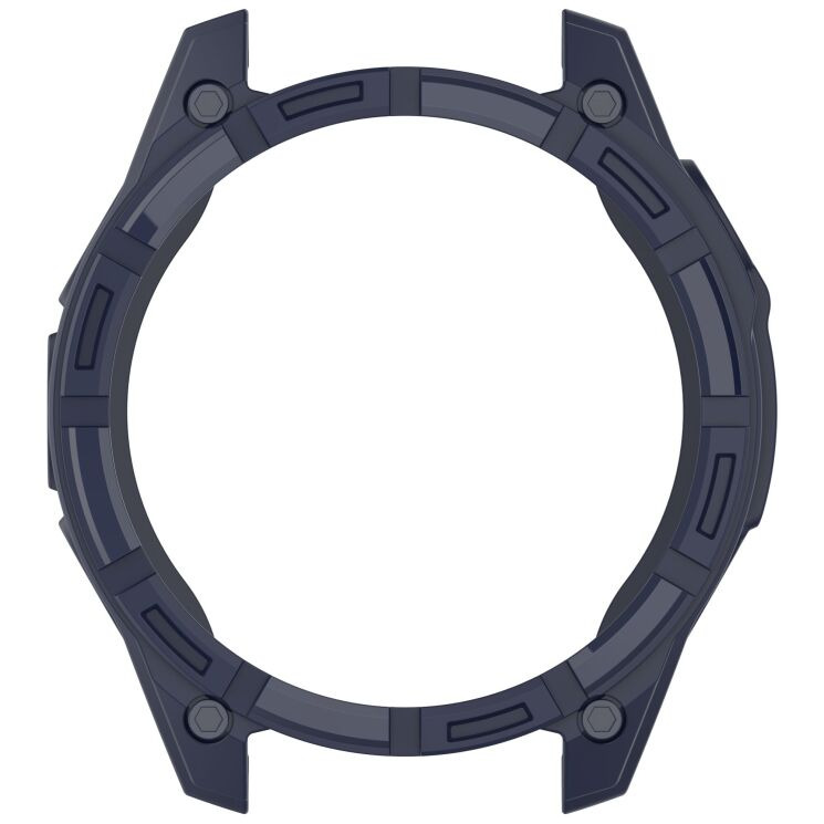 Защитный чехол Deexe Hollow Cover для Garmin Quatix 8 (47mm) - Midnight Blue: фото 6 из 7