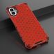 Защитный чехол Deexe Honeycomb Series для Nothing Phone (1) - Red (307232R). Фото 3 из 5