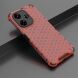 Защитный чехол Deexe Honeycomb Series для Xiaomi Redmi 13 - Red (356422R). Фото 2 из 5