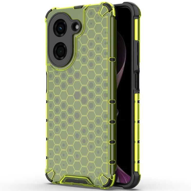 Захисний чохол Deexe Honeycomb Series для Xiaomi Redmi A5 - Green: фото 2 з 6