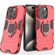 Защитный чехол Deexe Hybrid Case для Apple iPhone 16 Pro - Red (360514R)