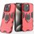 Защитный чехол Deexe Hybrid Case для Apple iPhone 16 Pro - Red: фото 1 из 6