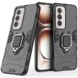 Защитный чехол Deexe Hybrid Case для OPPO Reno 12 - Black (356822B)