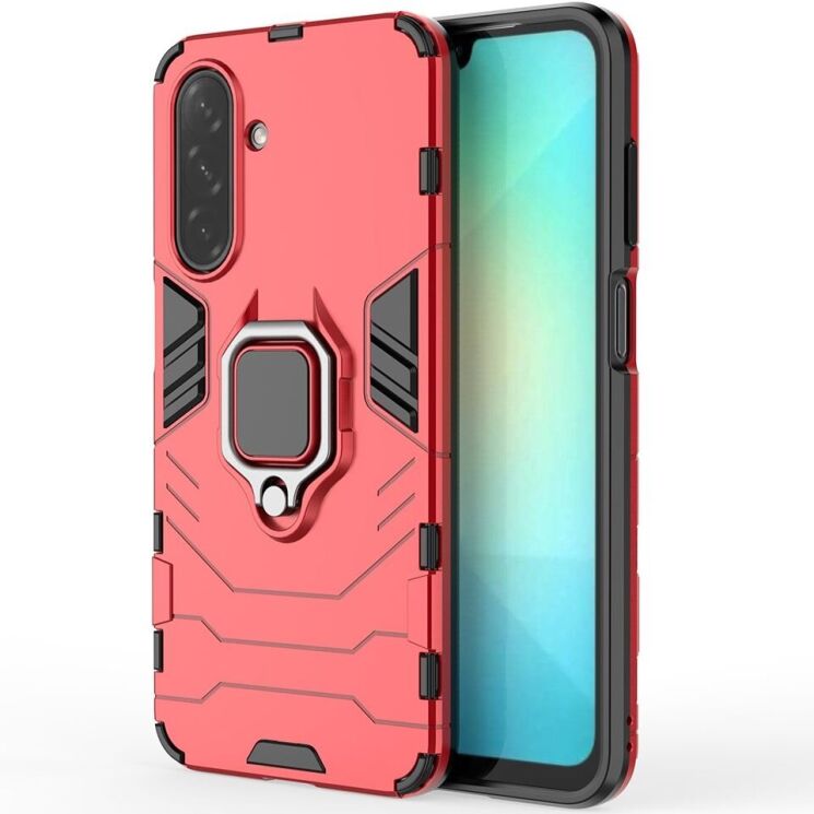 Защитный чехол Deexe Hybrid Case для Samsung Galaxy A26 (A266) - Red: фото 2 из 6