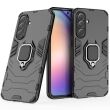 Защитный чехол Deexe Hybrid Case для Samsung Galaxy A56 (A566) - Black (372109B)