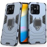 Захисний чохол Deexe Hybrid Case для Xiaomi Redmi 10C - Blue (298214L)