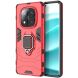 Защитный чехол Deexe Hybrid Case для Xiaomi Redmi Note 14 Pro - Red (373516R). Фото 1 из 6