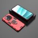 Защитный чехол Deexe Hybrid Case для Xiaomi Redmi Note 14 Pro - Red (373516R). Фото 4 из 6