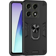 Защитный чехол Deexe Hybrid Shell для Motorola Edge 70 Pro - Black: фото 1 из 6