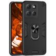 Защитный чехол Deexe Hybrid Shell для Motorola Moto G86 Power - Black (385136B)