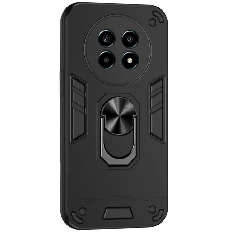 Защитный чехол Deexe Hybrid Shell для Realme 13 Pro / 13 Pro Plus - Black: фото 1 из 7