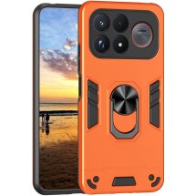 Захисний чохол Deexe Hybrid Shell для Xiaomi Poco F9 Ultra - Orange: фото 1 з 8