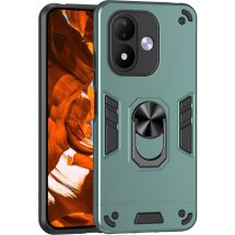 Защитный чехол Deexe Hybrid Shell для Xiaomi Redmi Note 17 (4G/5G) - Green: фото 1 из 7