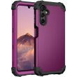 Защитный чехол Deexe L-Style для Samsung Galaxy A15 (A155) - Dark Purple / Black (344819BV)