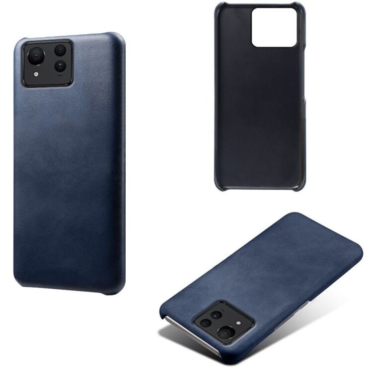 Защитный чехол Deexe Leather Back Cover для ASUS Zenfone 11 Ultra - Blue: фото 4 из 4