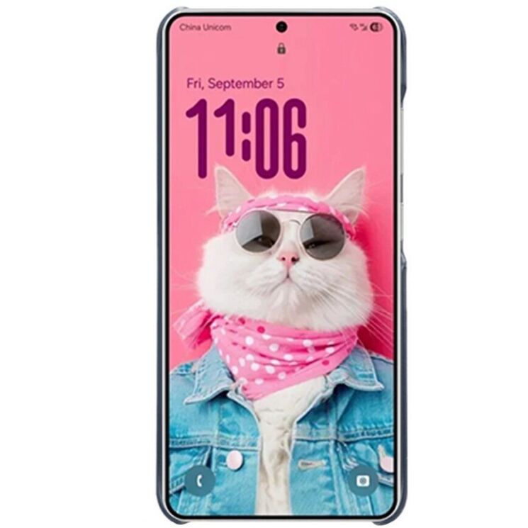 Защитный чехол Deexe Leather Back Cover для Samsung Galaxy S26 Ultra - Blue: фото 4 из 4