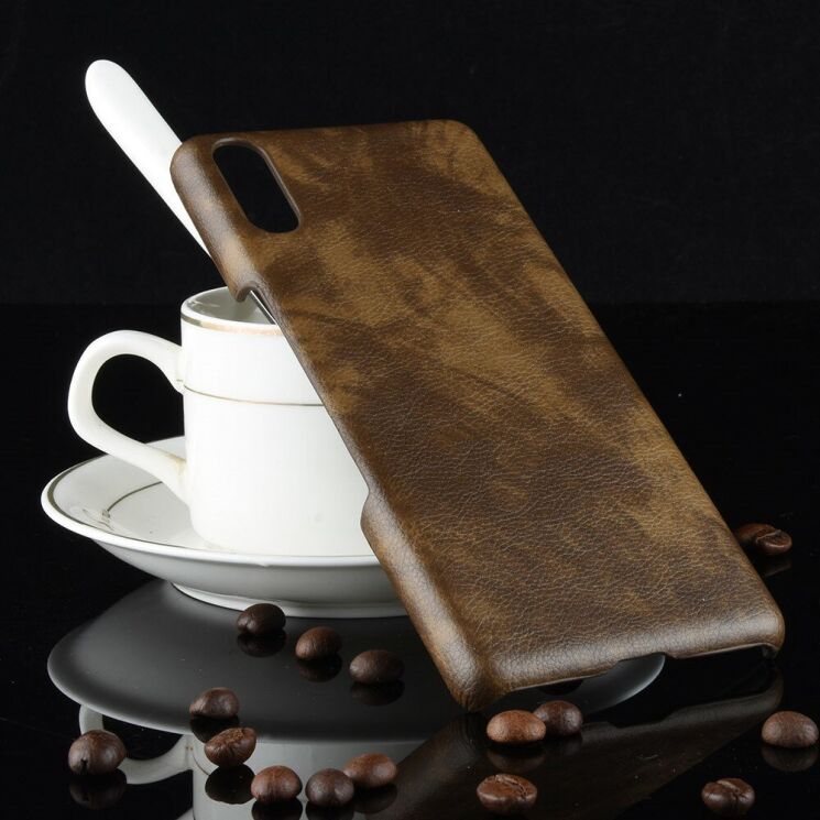 Защитный чехол Deexe Leather Back Cover для Sony Xperia L3 - Brown (215206Z) Защитный чехол Deexe Leather Back Cover для Sony Xperia L3 - Brown: фото 3 из 5