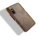 Защитный чехол Deexe Leather Back Cover для VIVO V15 Pro - Brown (227801Z). Фото 4 из 7