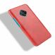 Защитный чехол Deexe Leather Back Cover для VIVO V17 - Red (317008R). Фото 4 из 8