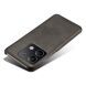 Захисний чохол Deexe Leather Back Cover для Xiaomi Redmi Note 13 5G - Black (341229B). Фото 4 з 4