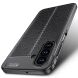 Защитный чехол Deexe Leather Cover для Samsung Galaxy A17 (A175) - Black (385002B). Фото 5 из 11