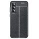 Защитный чехол Deexe Leather Cover для Samsung Galaxy A56 (A566) - Black (372136B). Фото 1 из 10