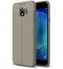 Защитный чехол Deexe Leather Cover для Samsung Galaxy J4 2018 (J400) - Grey (149610H). Фото 1 из 9