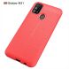 Силиконовый (TPU) чехол Deexe Leather Cover для Samsung Galaxy M31 (M315) - Red (213901R). Фото 2 из 11