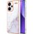 Защитный чехол Deexe Marble Style для Xiaomi Redmi Note 13 Pro+ - White: фото 1 из 6