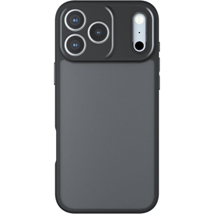 Захисний чохол Deexe Matte Skin для iPhone 18 Pro - Transparent / Black (423615H) Захисний чохол Deexe Matte Skin для iPhone 18 Pro - Transparent / Black: фото 2 з 12