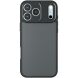 Защитный чехол Deexe Matte Skin для iPhone 18 Pro Max / 17 Pro Max - Transparent Black (423931TB). Фото 2 из 9