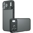 Защитный чехол Deexe Matte Skin для iPhone 18 Pro Max / 17 Pro Max - Transparent Black (423931TB)