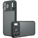 Защитный чехол Deexe Matte Skin для iPhone 18 Pro Max / 17 Pro Max - Transparent Black (423931TB). Фото 1 из 9