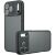 Защитный чехол Deexe Matte Skin для iPhone 18 Pro Max / 17 Pro Max - Transparent Black: фото 1 из 9